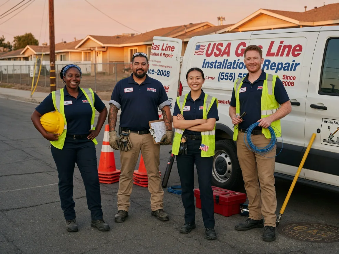 Gas Line Installation company in West Salem, IL
