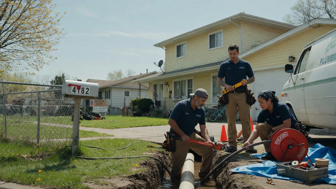 Gas Line Repair in West Salem, IL near me